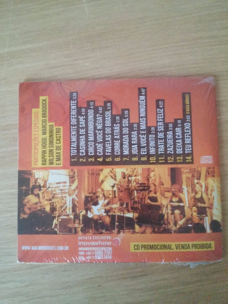 Cd Walmir Borges Saladamúsica