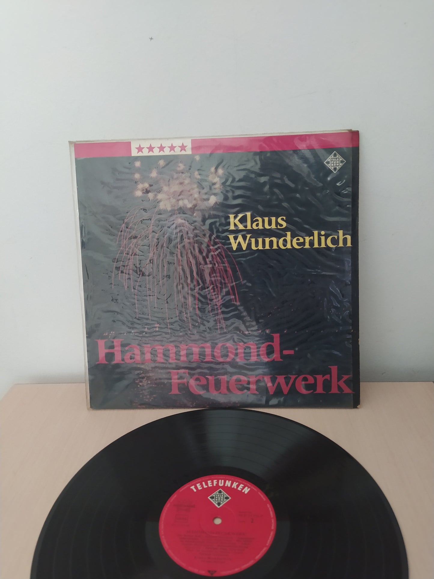 Lp Vinil Klaus Wunderlich Hammond Feuerwerk