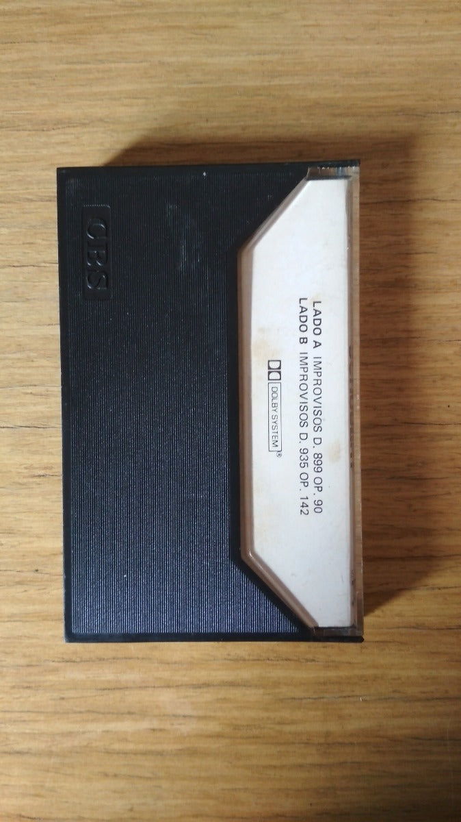 Fita K7 Murray Perahia Schubert