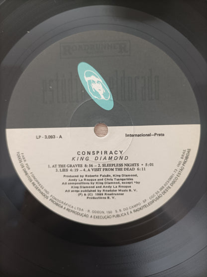 Lp Vinil King Diamond Conspiracy Com encarte