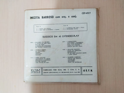 Lp Vinil Compacto Inezita Barroso Moda Da Pinga