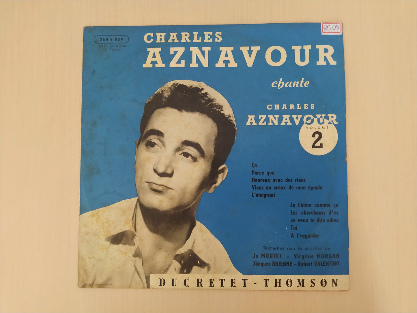 Lp Vinil Charles Aznavour Chante Vol. 2