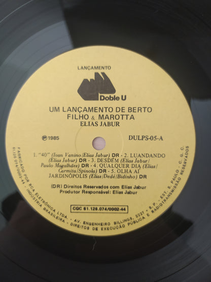 Lp Vinil Elias Jabur Sem Medo