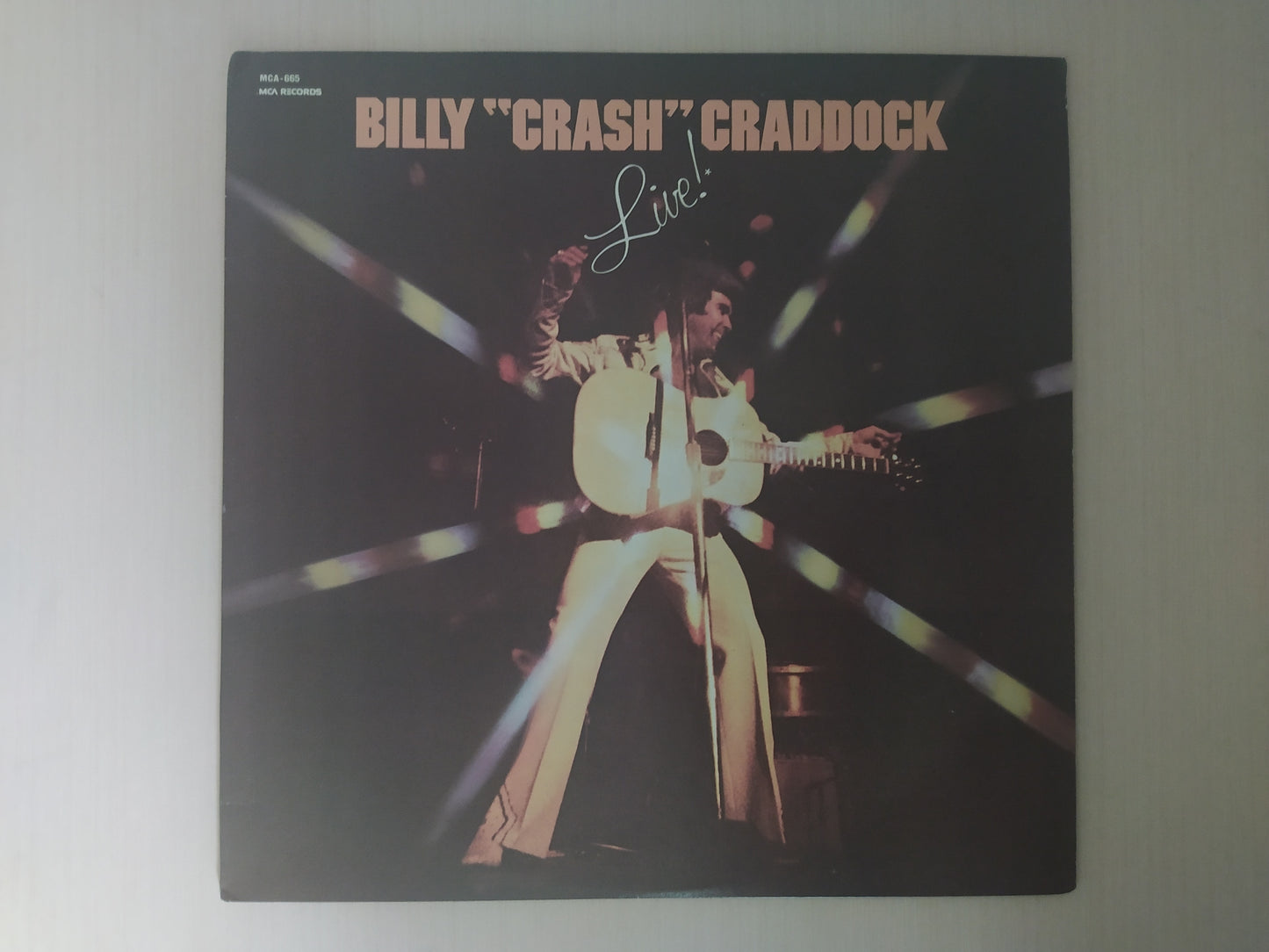 Lp Vinil Billy Crash Craddock Live Importado