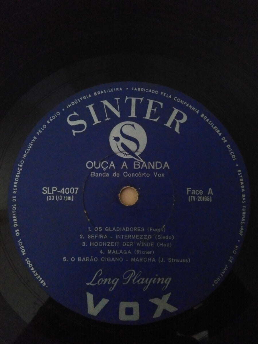Lp Vinil Ouça A Banda Banda De Concêrtos Vox