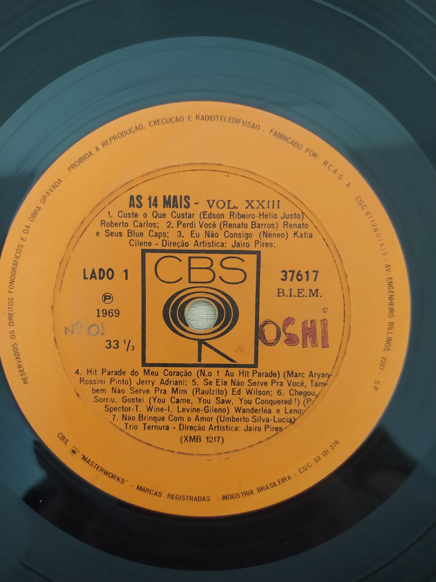 Lp Vinil As 14 Mais Vol. 23