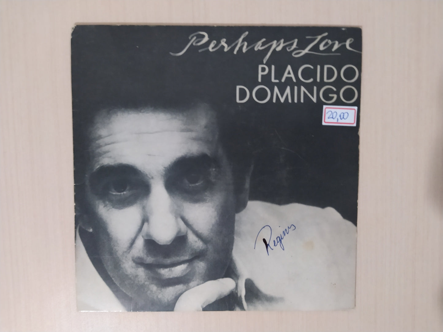 Lp Vinil Compacto Placido Domingo Perhaps Love