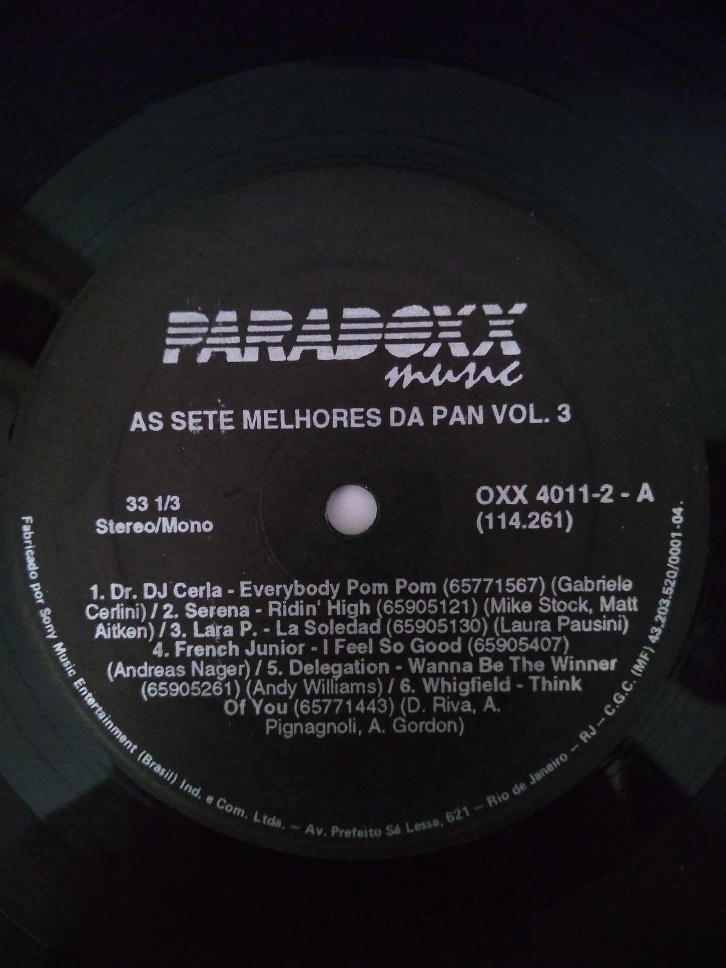 Lp Vinil Jovem Pan As 7 Melhores Volume 3