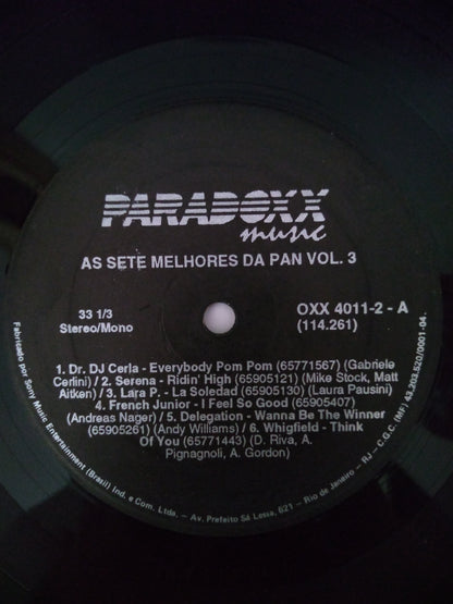 Lp Vinil Jovem Pan As 7 Melhores Volume 3
