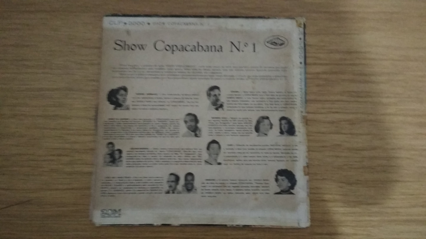 Lp Vinil 10" Show Copacabana