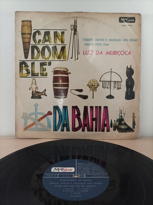 Lp Vinil Luiz Da Muriçoca Candomblé Da Bahia