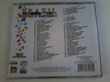Cd Brasil Samba E Carnaval