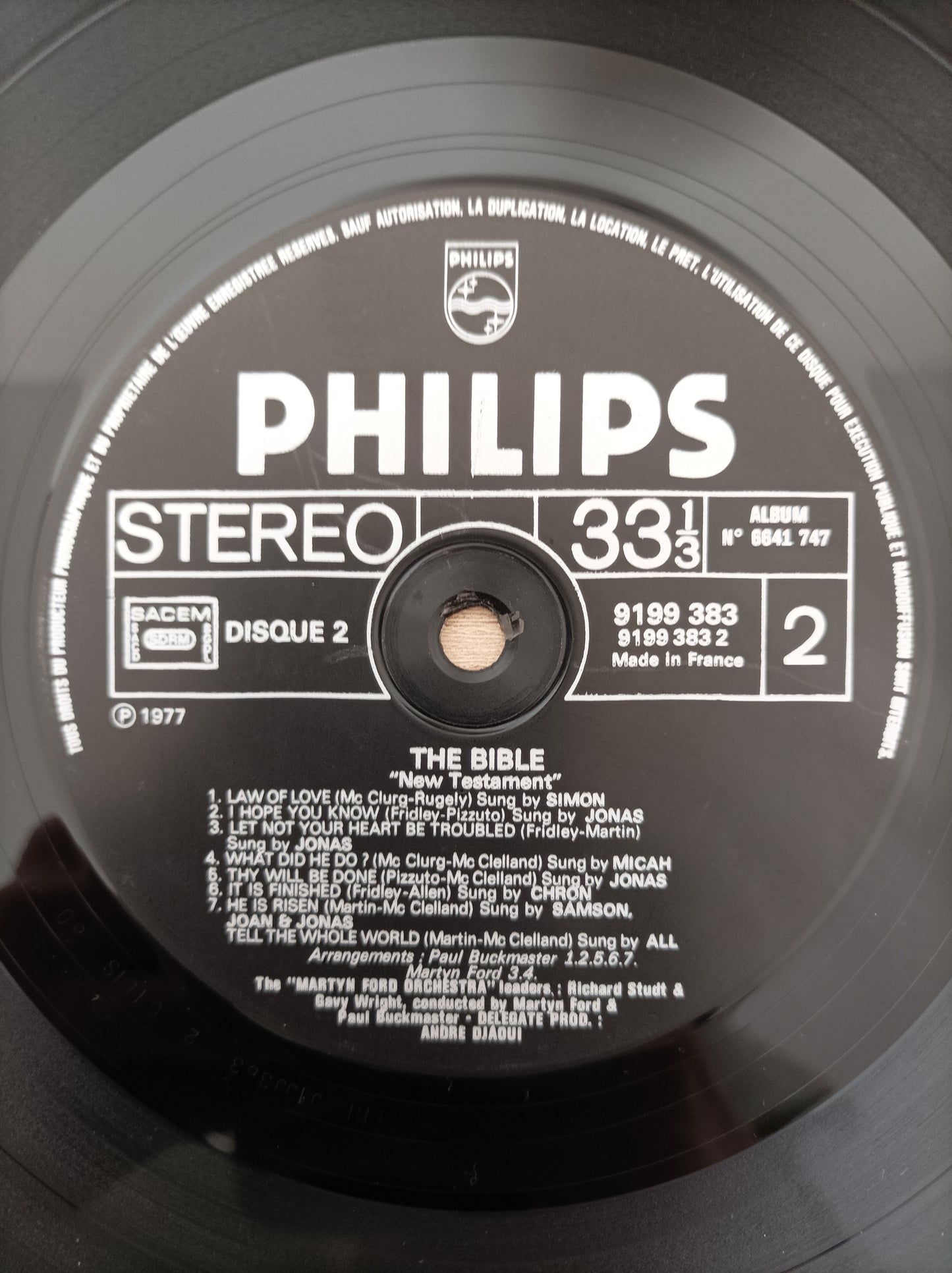 Lp Vinil Family of Love The Bible Duplo