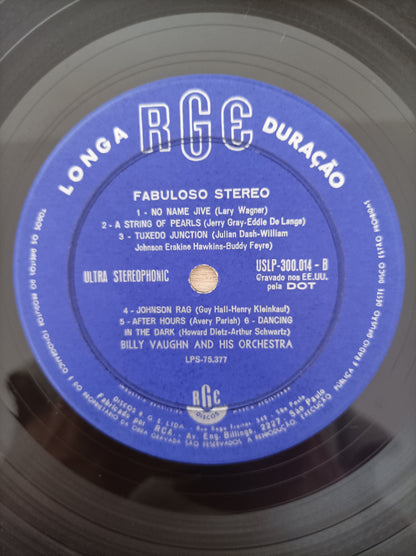 Lp Vinil Billy Vaughin Fabuloso Stereo