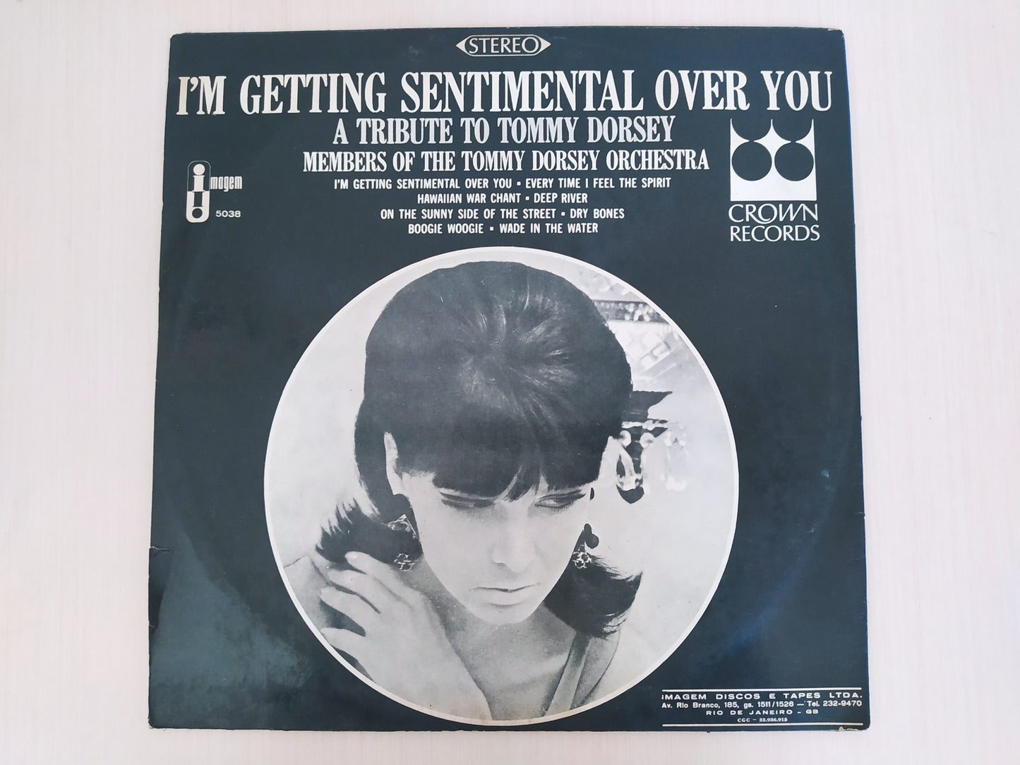 Lp Vinil Tommy Dorsey I'm Getting Sentimental Over You