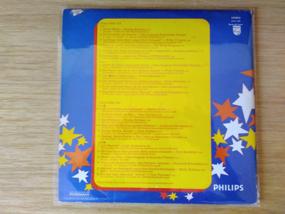 Lp Vinil Es Leuchten Die Sterne Duplo
