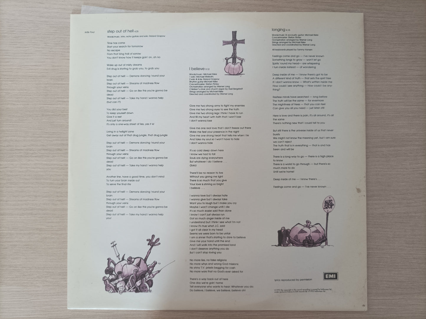 Lp Vinil Helloween Chameleon Duplo Com encartes