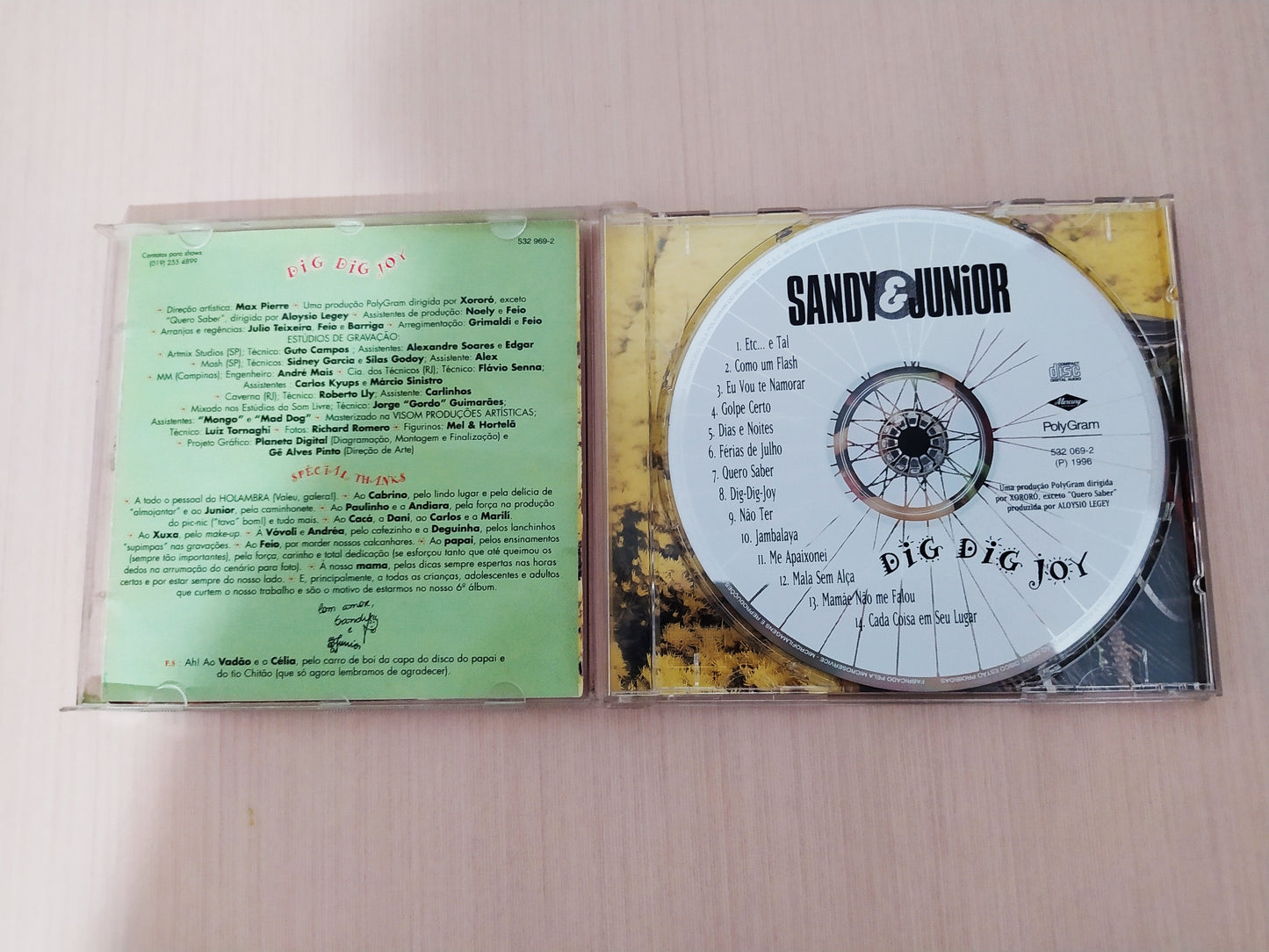 Cd Sandy E Junior Dig Dig Joy