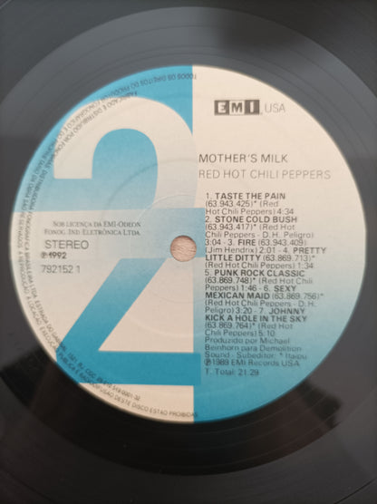 Lp Vinil Red Hot Chilli Peppers Mother's Milk