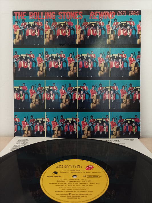 Lp Vinil The Rolling Stones Rewind Com encarte