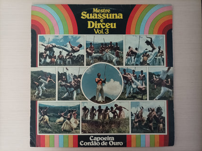 Lp Vinil Suassuna e Dirceu Capoeira Cordão de Ouro Vol. 3