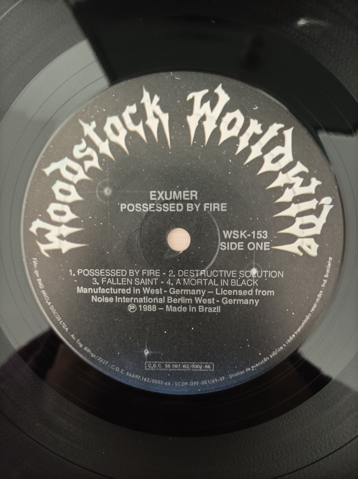 Lp Vinil Exumer Possessed by fire