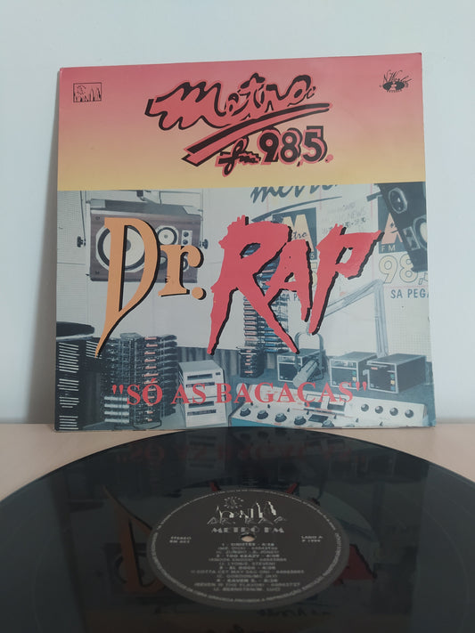 Lp Vinil Dr. Rap Só As Bagaças Metro Fm 98.5