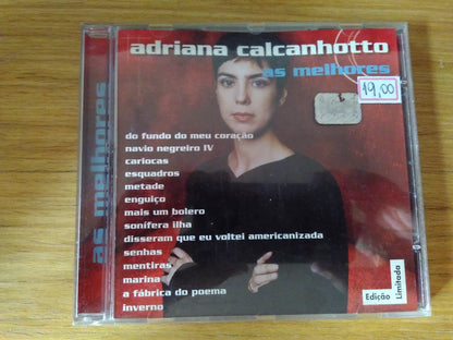 Cd Adriana Calcanhotto As Melhores