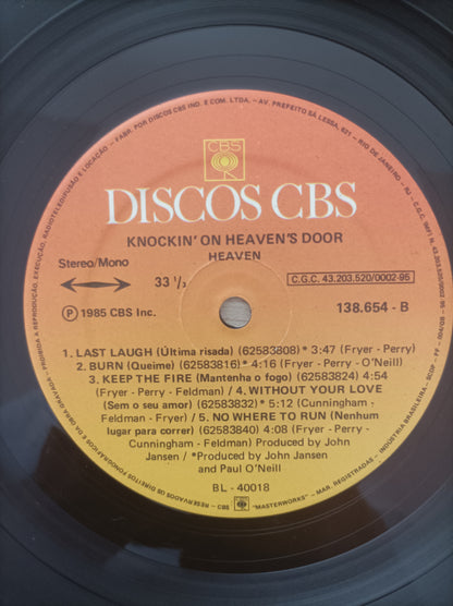 Lp Vinil Heaven Knockin' On Heaven's Door Com encarte