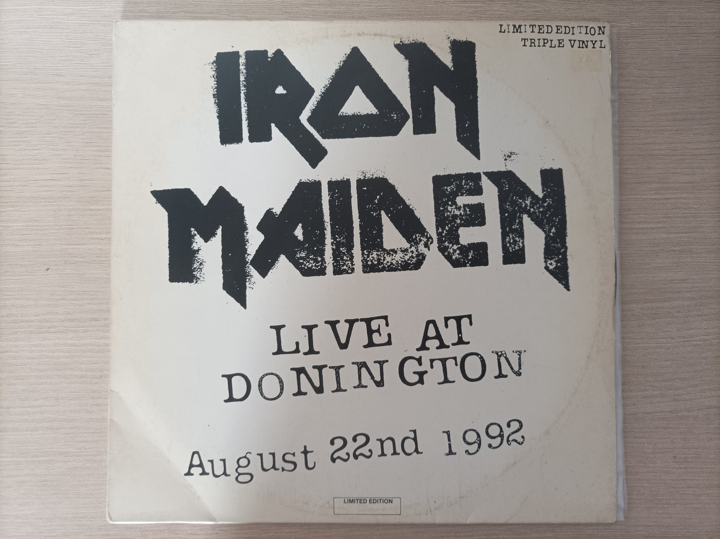 Lp Vinil Iron Maiden Live at Donington Triplo