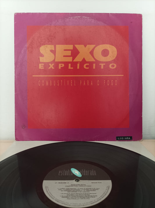 Lp Vinil Sexo explícito Combustível para o fogo Com encarte
