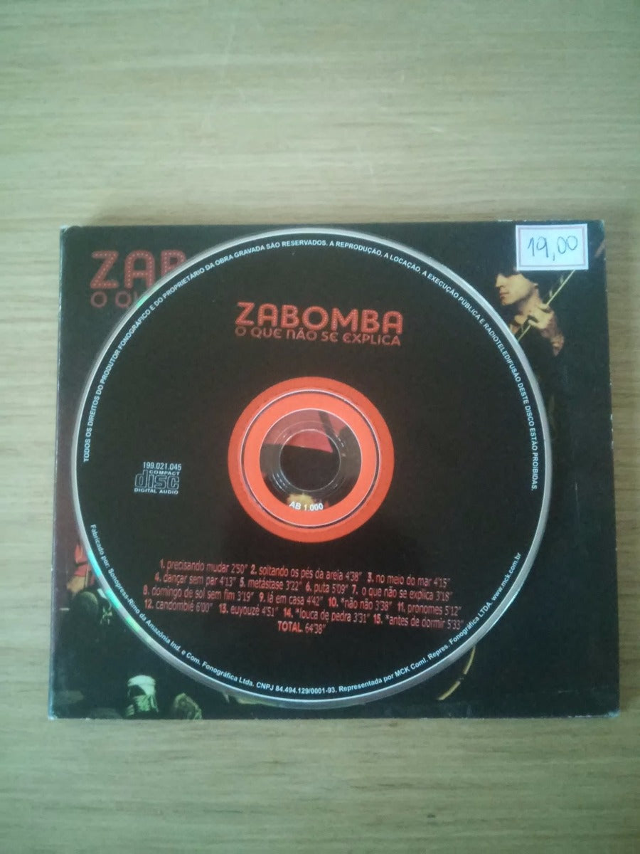 Cd Zabomba O Que Não Se Explica