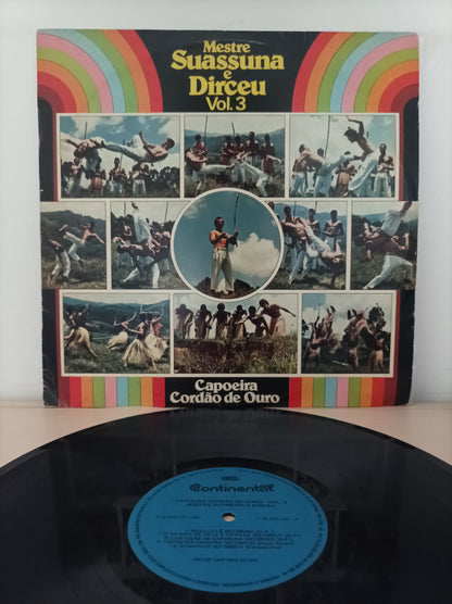 Lp Vinil Suassuna e Dirceu Capoeira Cordão de Ouro Vol. 3
