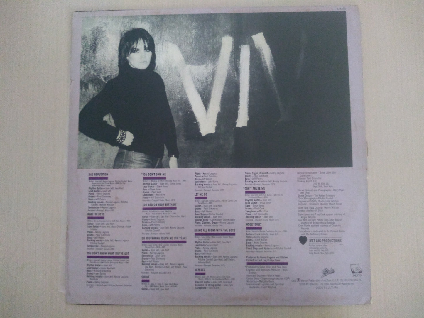 Lp Vinil Joan Jett Bad Reputation
