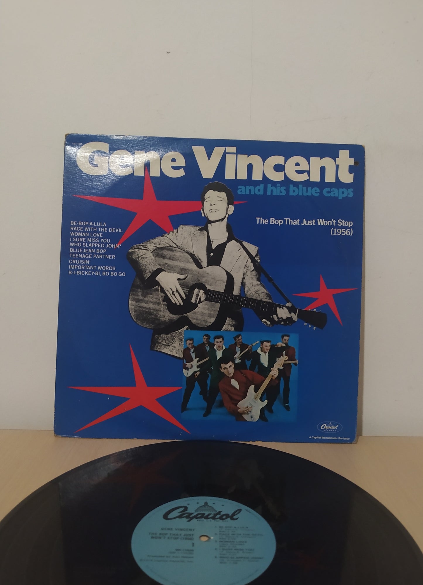 Lp Vinil Gene Vincent The Bop That Just Won't Stop Importado