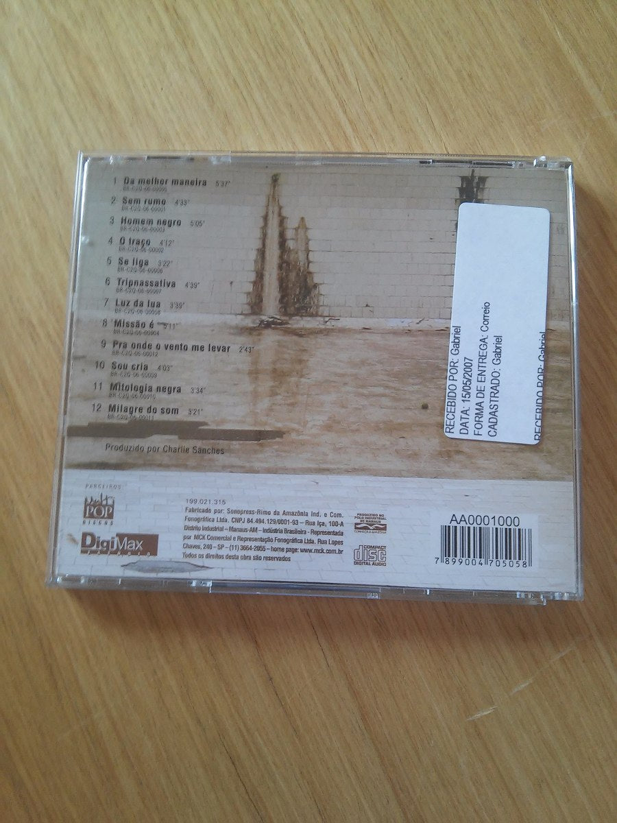 Cd Capitão Do Mato Não Importa A Cor