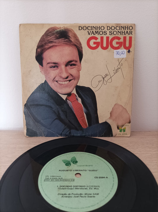 Vinil Compacto Gugu Docinho docinho Vamos sonhar