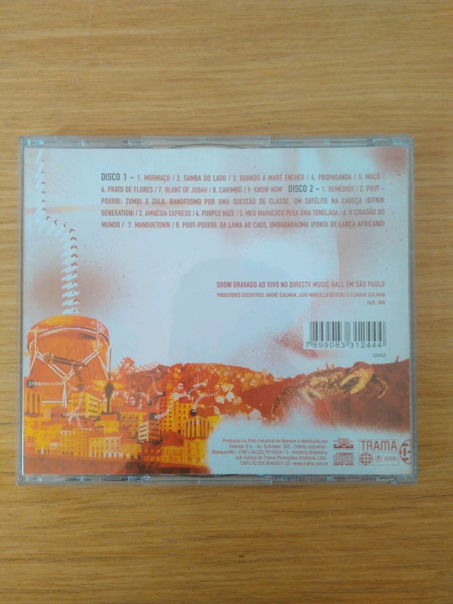 Cd Nação Zumbi Propagando (somente Disco 2)