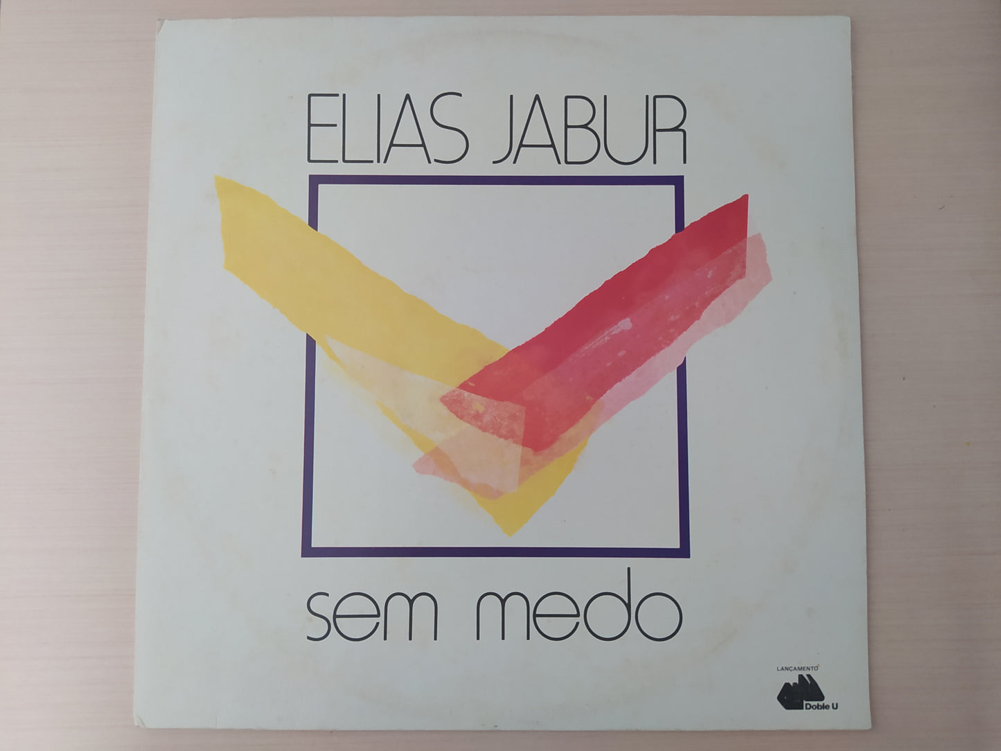 Lp Vinil Elias Jabur Sem Medo