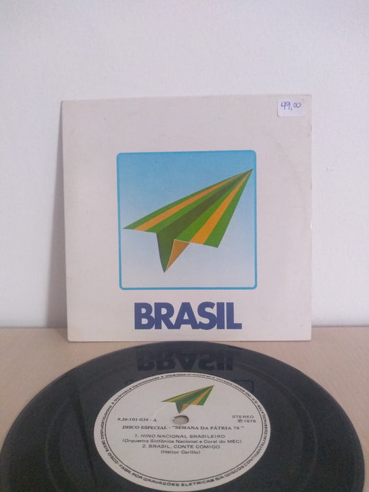 Vinil Compacto Brasil Hino Nacional