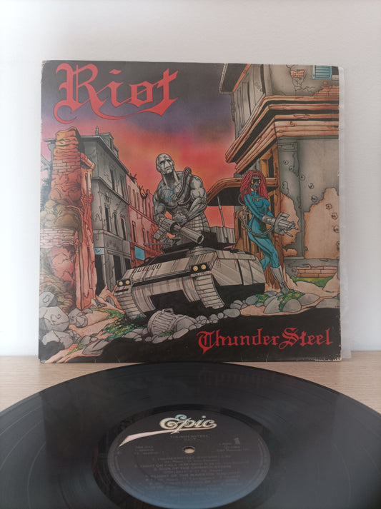 Lp Vinil Riot Thunder Steel