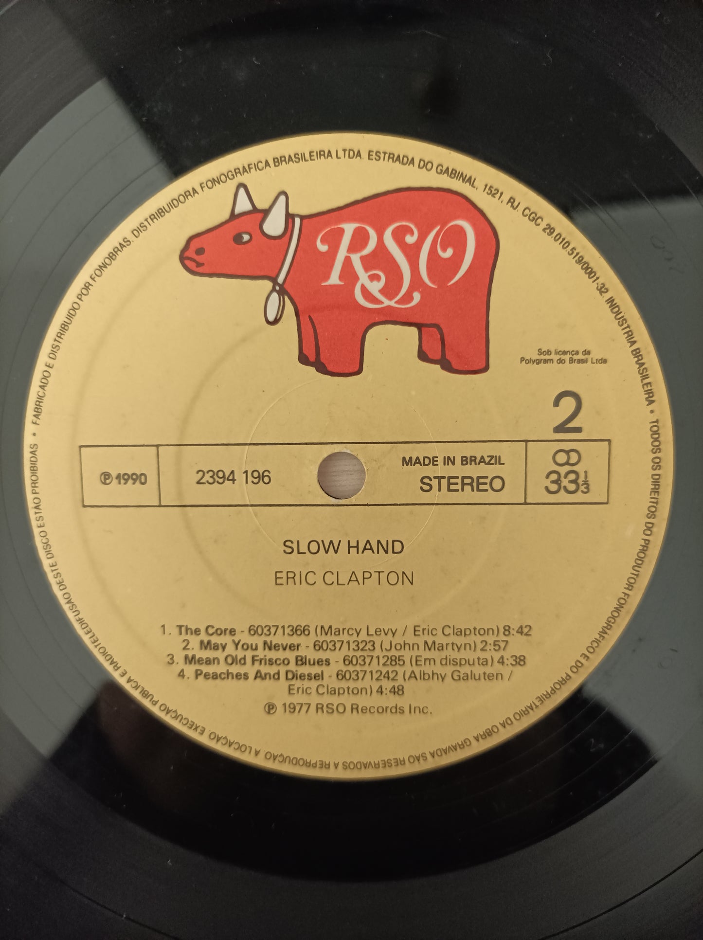 Lp Vinil Eric Clapton Slowhand