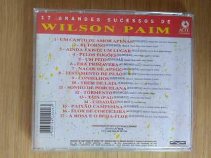 Cd 17 Grandes Sucessos De Wilson Paim