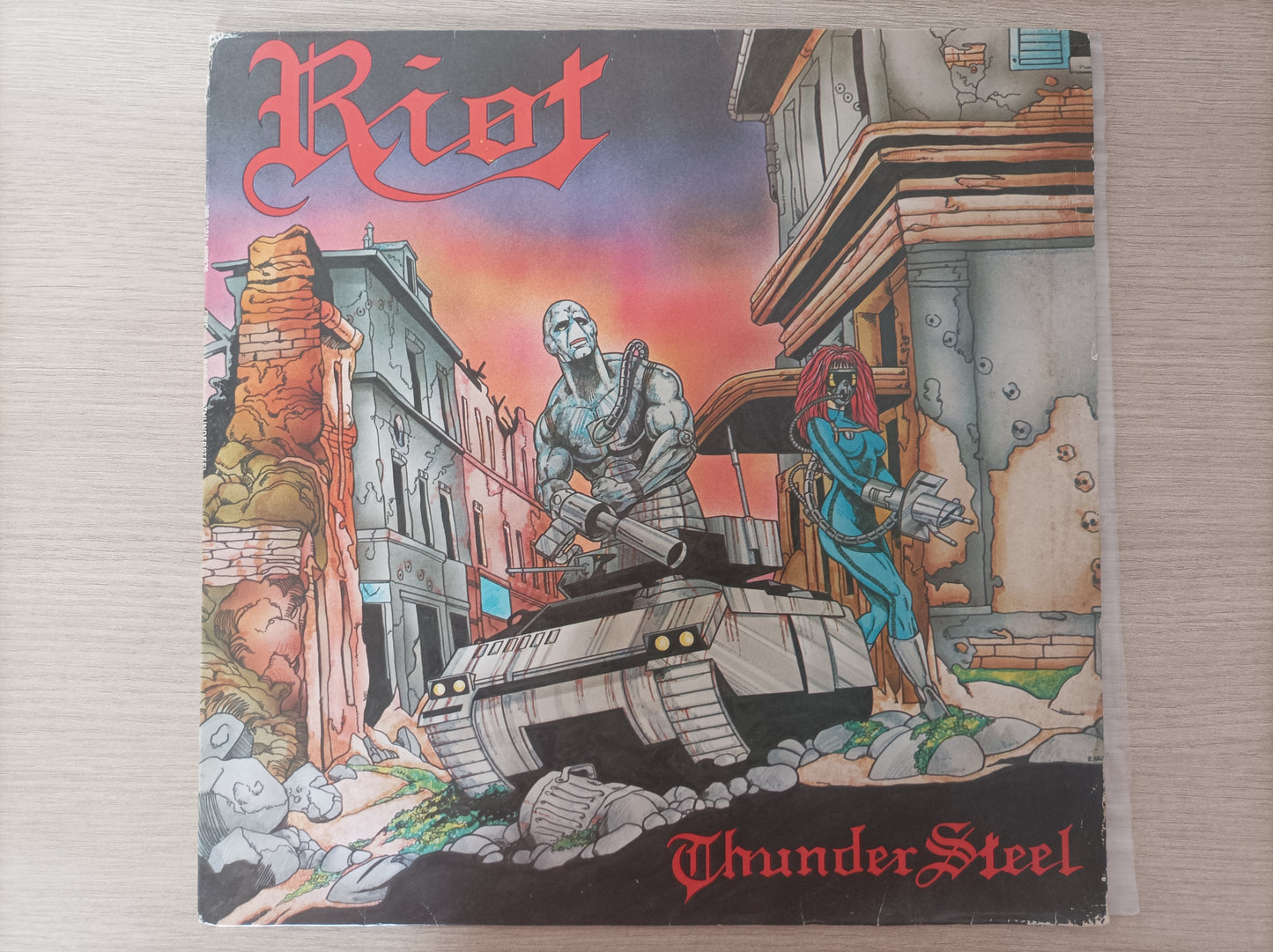Lp Vinil Riot Thunder Steel