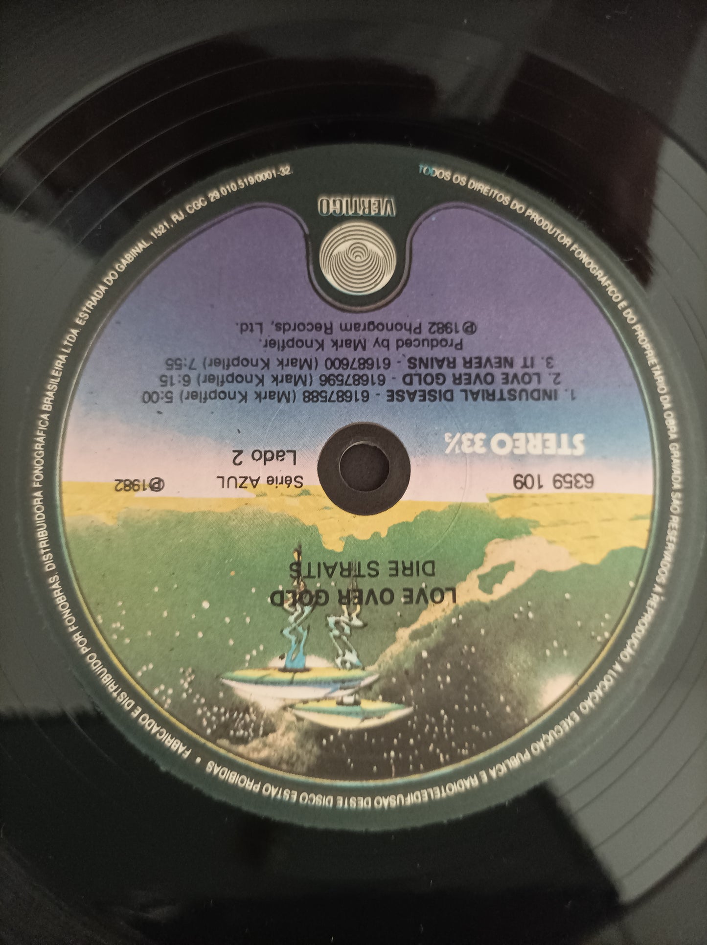 Lp Vinil Dire Straits Love over gold