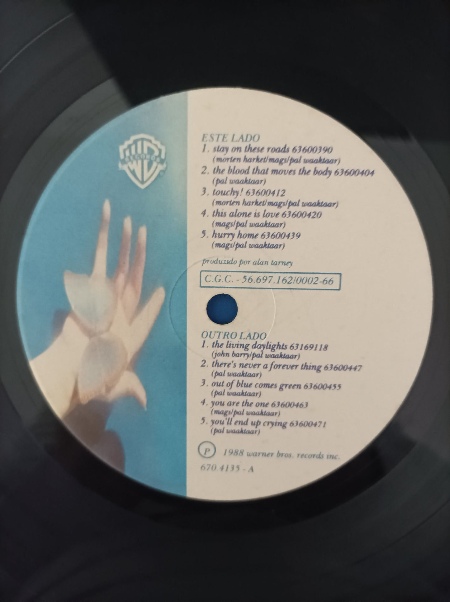 Lp Vinil A-ha Stay on these roads