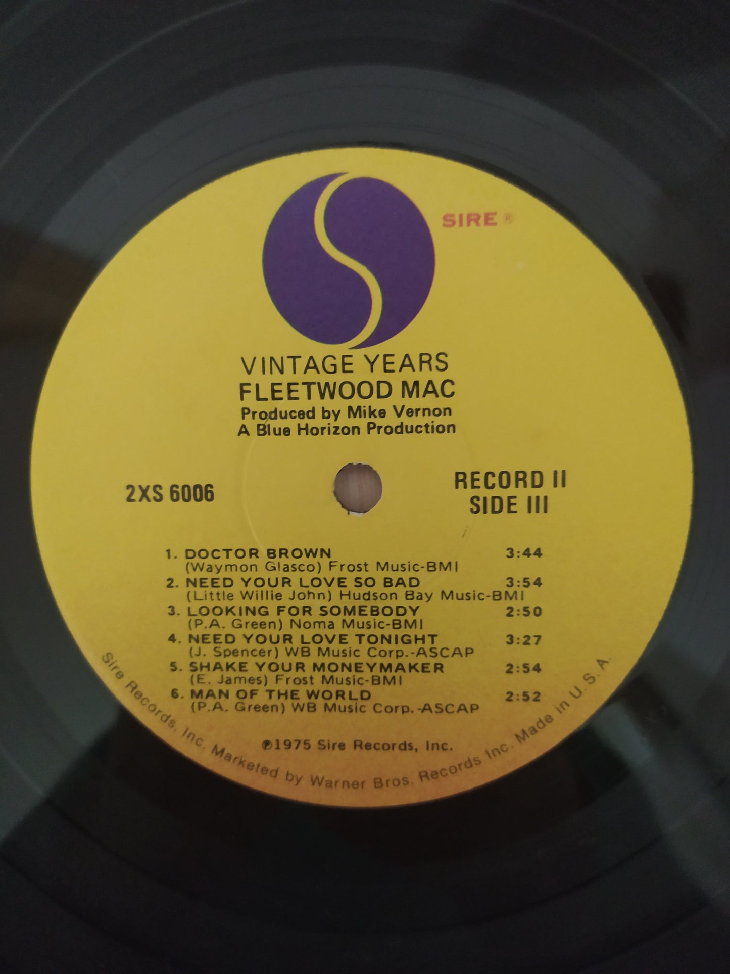 Lp Vinil Fleetwood Mac Vintage Years Duplo Importado