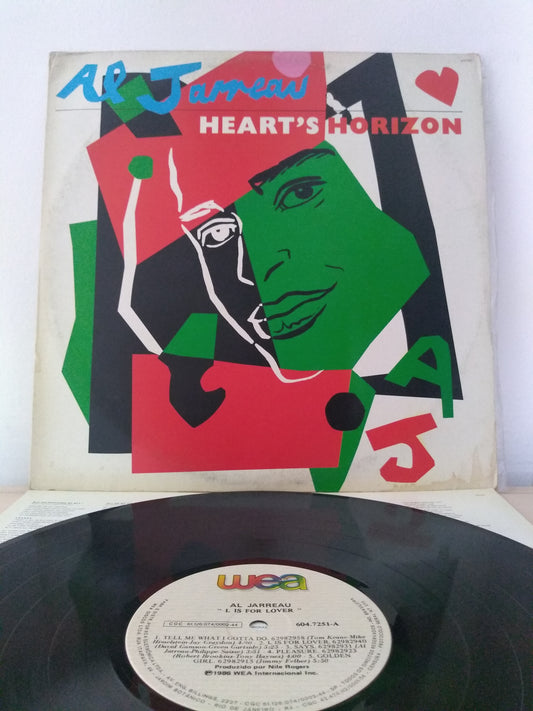 Lp Vinil Al Jarreau Heart's Horizon Com Encarte