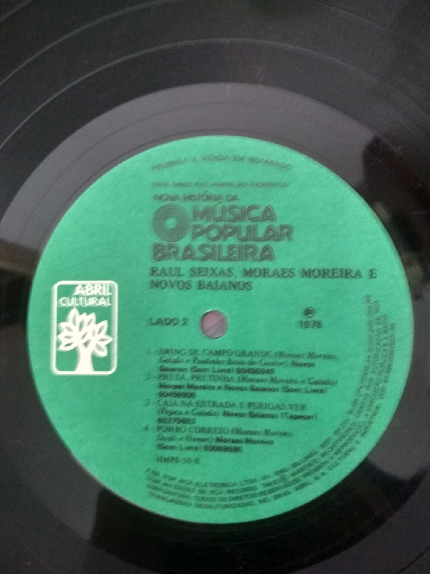 Lp Vinil  Raul Seixas Moraes Moreira e Novos Baianos