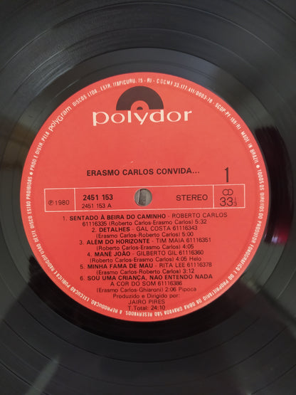 Lp Vinil Erasmo Carlos Convida...